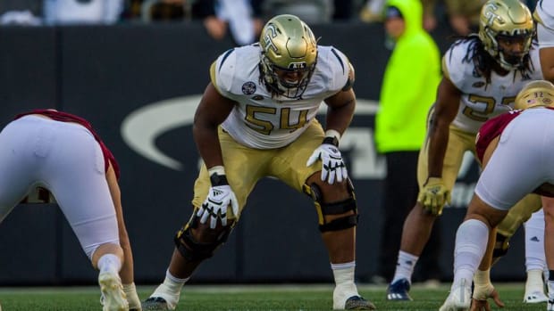 Georgia Tech offensive tackle Jordan Williams will be a leader up front this fall